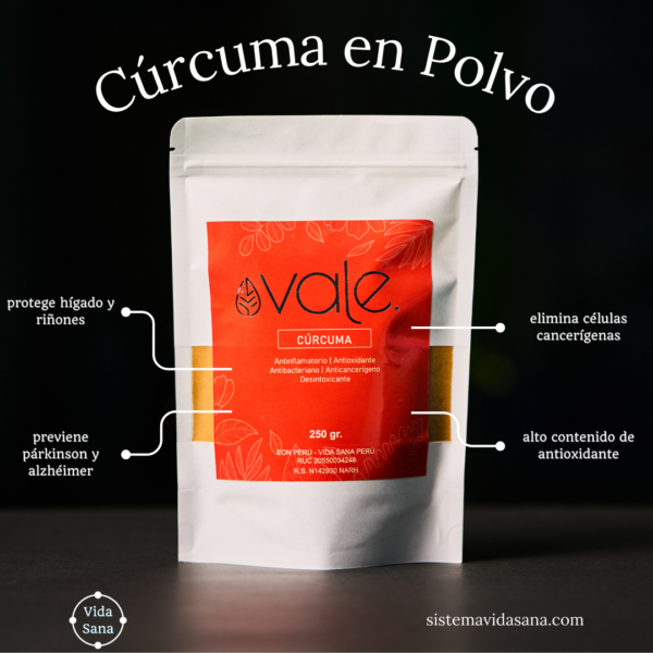 cúrcuma en polvo