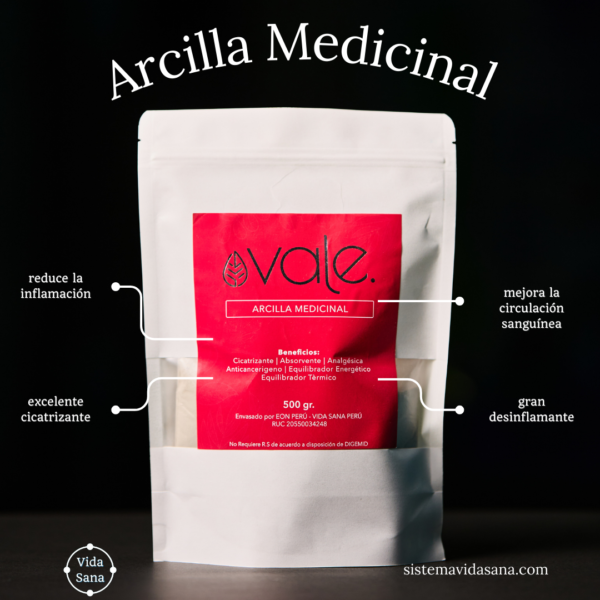 arcilla medicinal